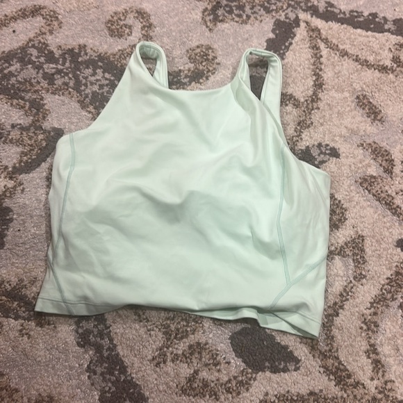 Lulu🍋 Align High Neck tank, wild mint size 8 EUC - Picture 6 of 9